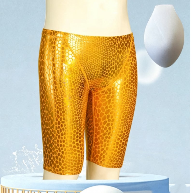 Swim Trunk Shorts - メンズ用、速乾性プリント加工のプロ仕様スイムジャマー、アスレチックトレーニング用水着、ビーチ用スイムトランクス、水着タイツ、サーフパンツ
