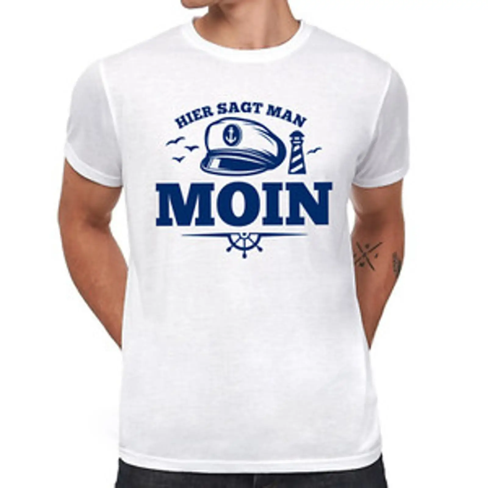 Men'S Fashion Hamburg - Here Sagt Man Moin de Lighthouse