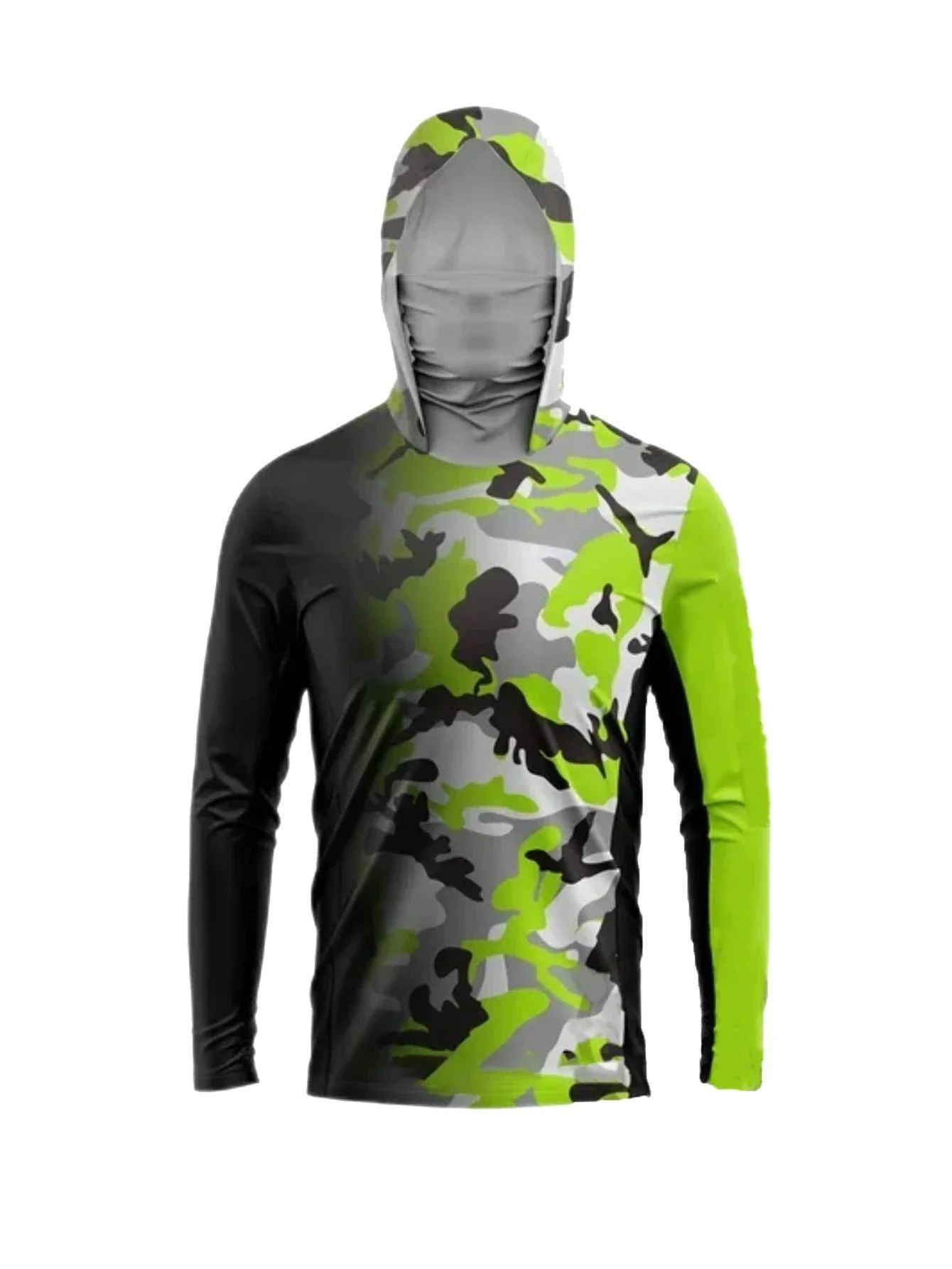 Mens Fashion Casual - 2026年夏新作 メンズ長袖Tシャツ 3D迷彩柄プリント カジュアル ファッション スポーティー