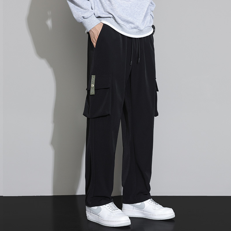 新作コットンメンズカーゴパンツ カーキ カジュアル メンズ  - Men'S Fashion Khaki Pants のレビューと価格