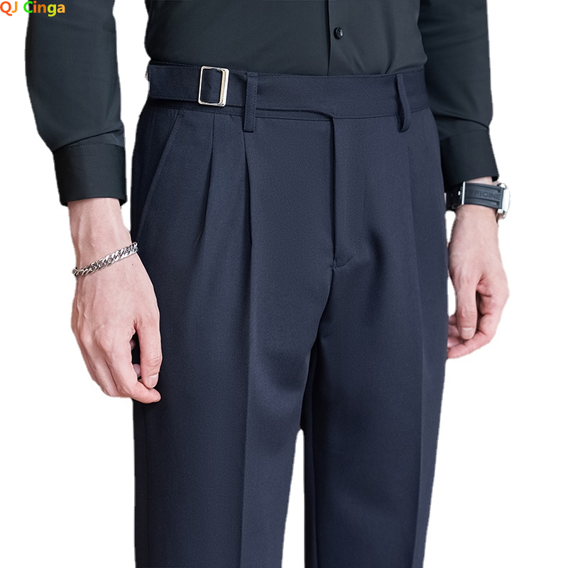 2026年新作 メンズ ブラック スーツパンツ、ホワイト ト - Men'S Fashion Khaki Pants のレビューと価格