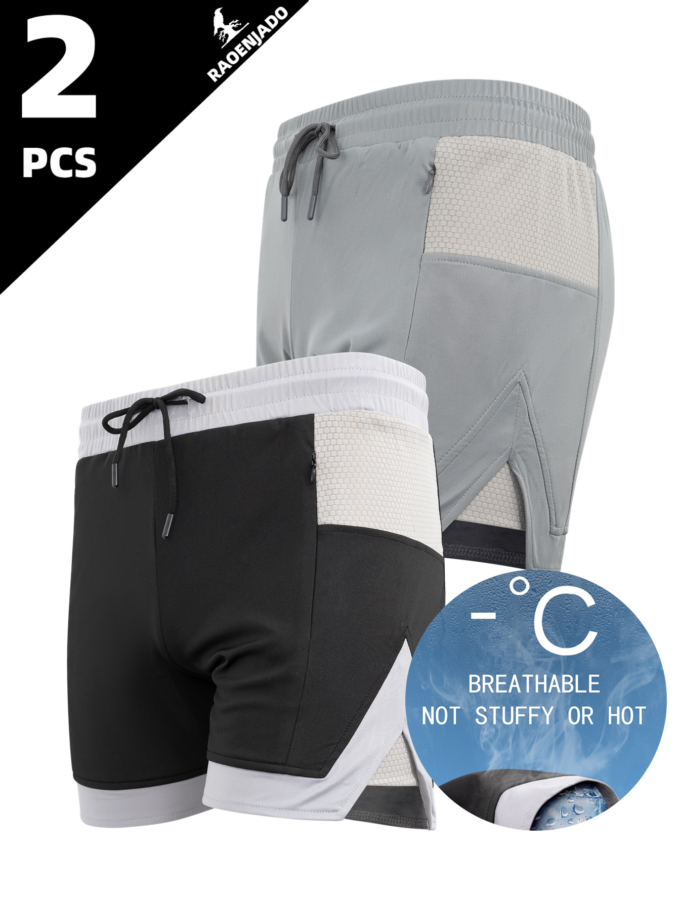 メンズ速乾アスレチックショーツ、夏用ランニング、軽量で通気性 - Swim Trunk Shorts のレビューと価格