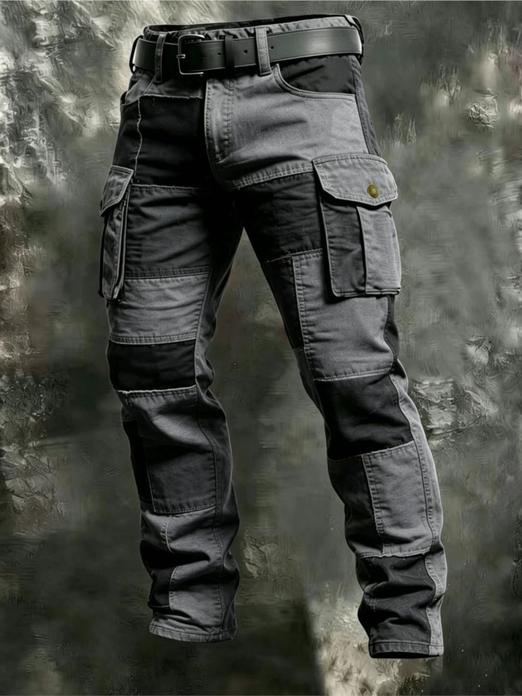 綿男性カーゴパンツカーキカジュアル男性戦術ジョガーカーゴマル - Men'S Fashion Khaki Pants のレビューと価格