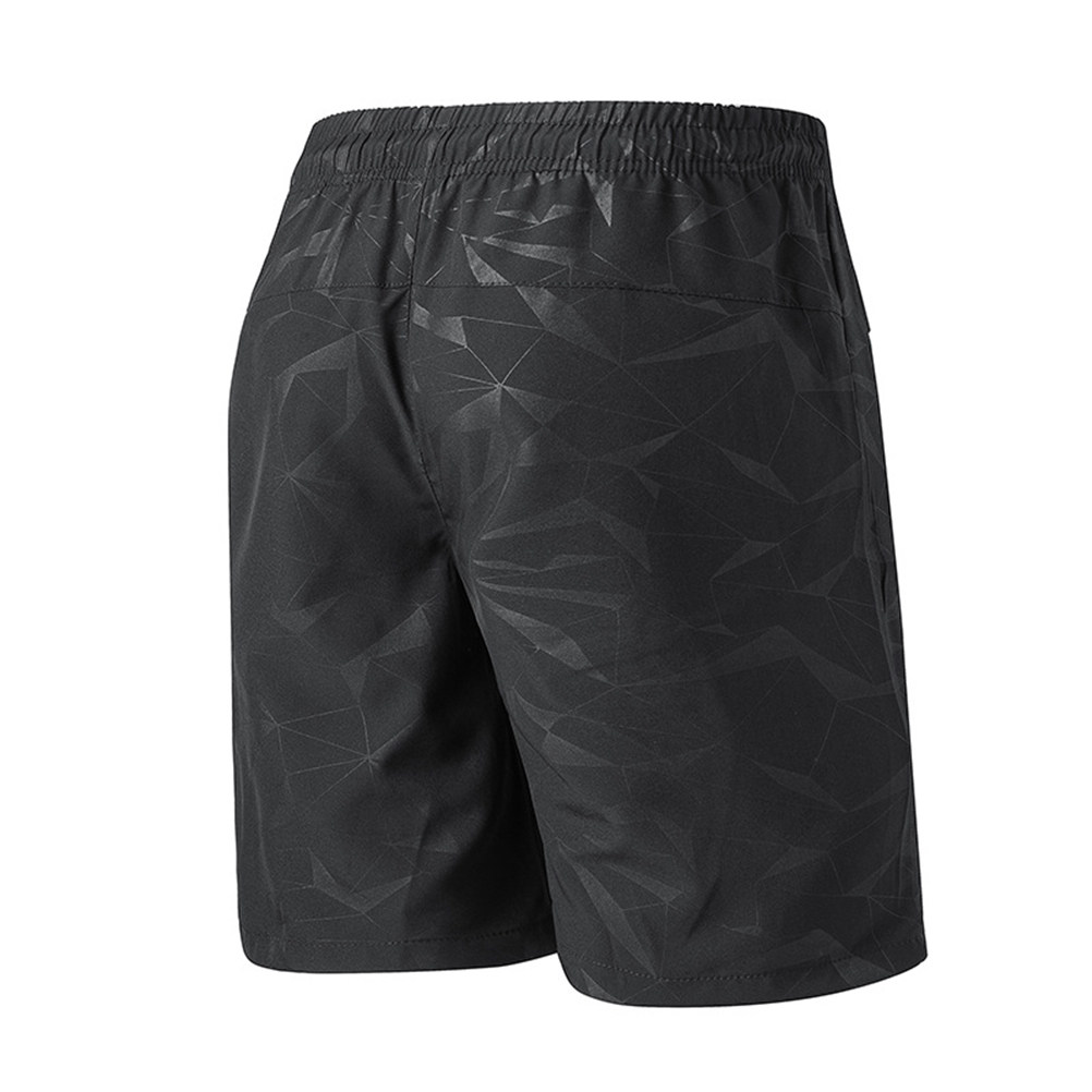 黒の通気性のあるスポーツショーツXLサイズ、夏に最適。水泳、 - Swim Trunk Shorts のレビューと価格