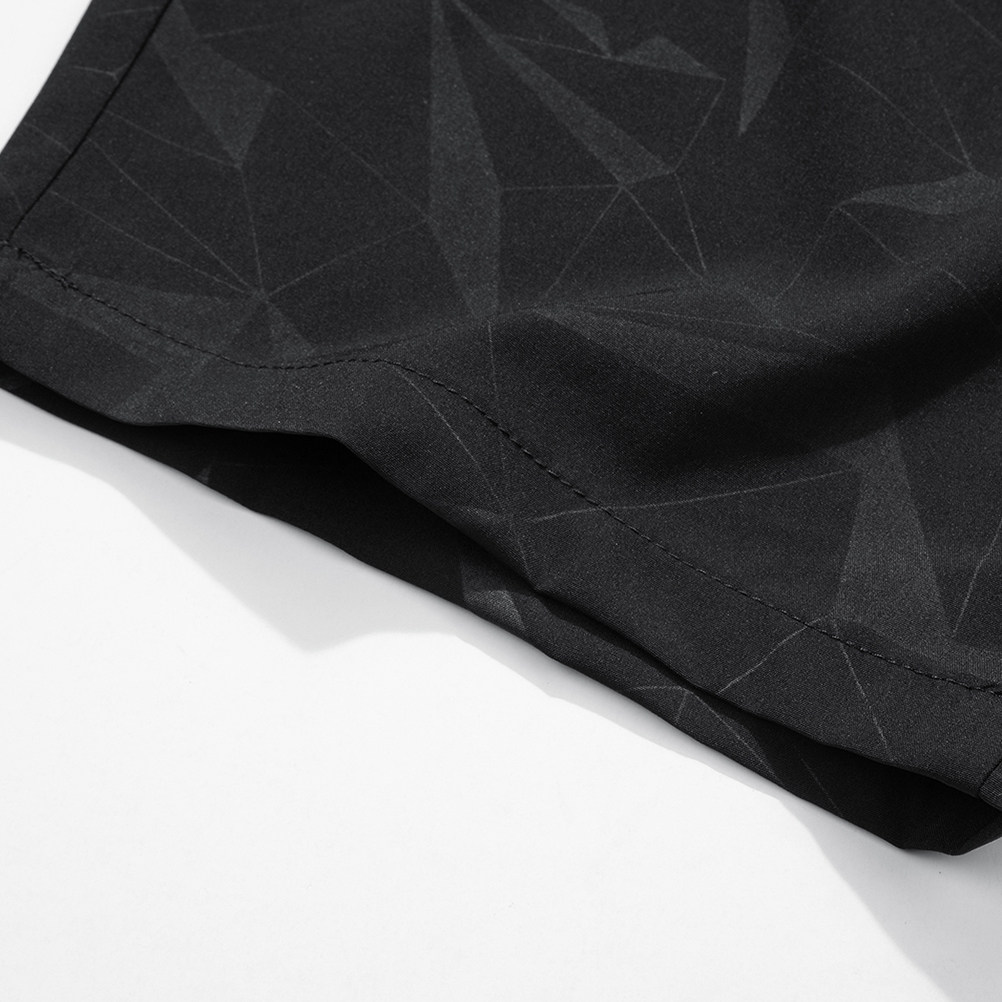 黒の通気性のあるスポーツショーツXLサイズ、夏に最適。水泳、 - Swim Trunk Shorts のレビューと価格
