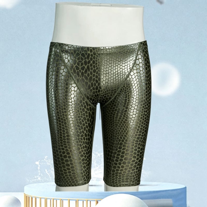 メンズ用、速乾性プリント加工のプロ仕様スイムジャマー、アスレ - Swim Trunk Shorts のレビューと価格