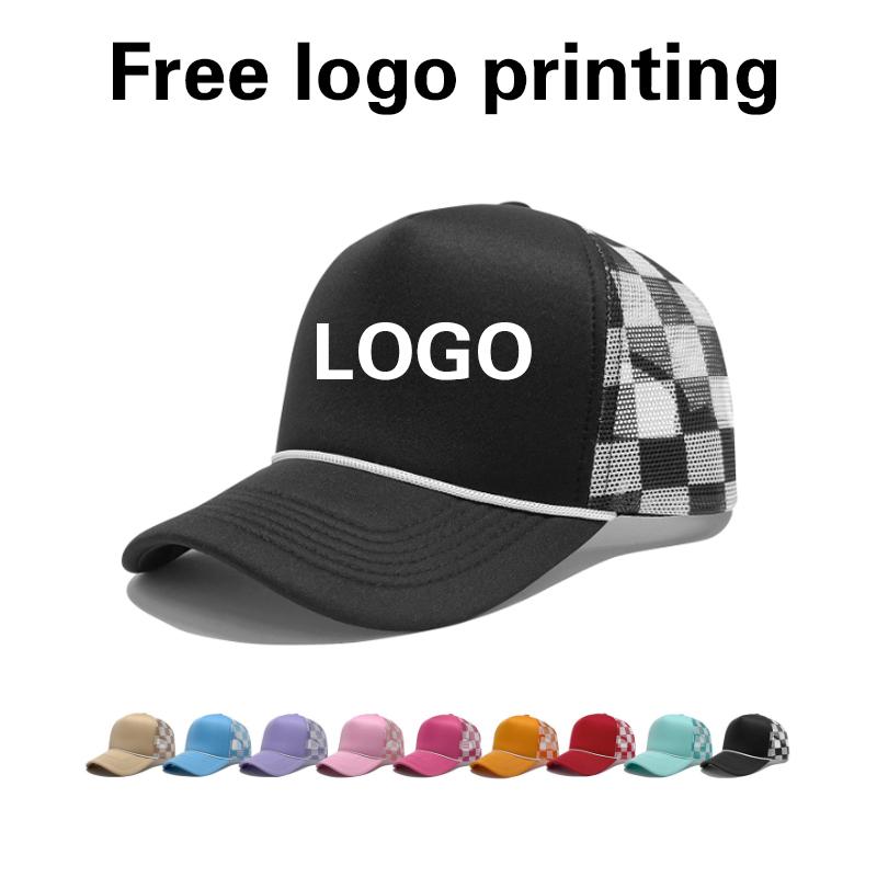 新しい男性女性野球帽子カスタマイズされたロゴトラックメッシュ - Trucker Hat Cap のレビューと価格