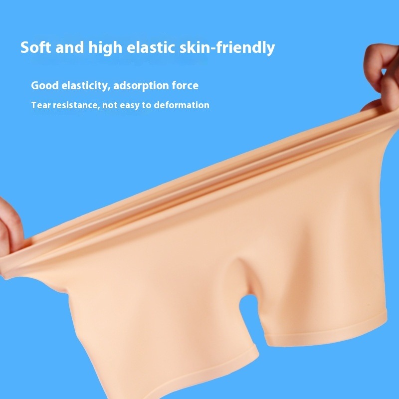 シリコーン水泳パンツ小型スクエアカット水泳下着高弾性速乾性プ - Swim Trunk Shorts のレビューと価格