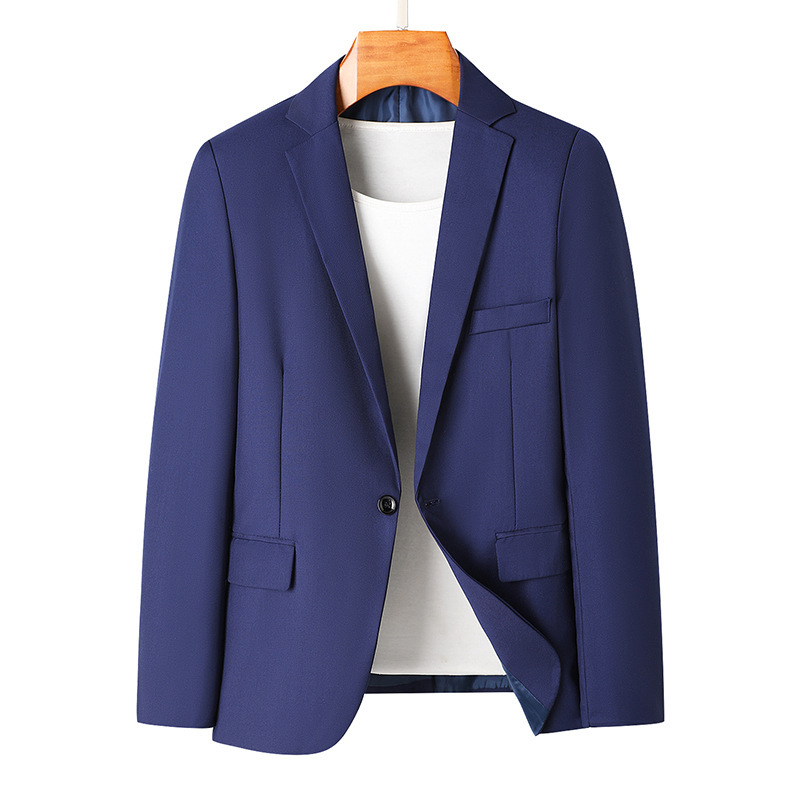 欧米風メンズファッションレジャースーツコートスリム無地スーツ - Men'S Fashion Young Professional のレビューと価格