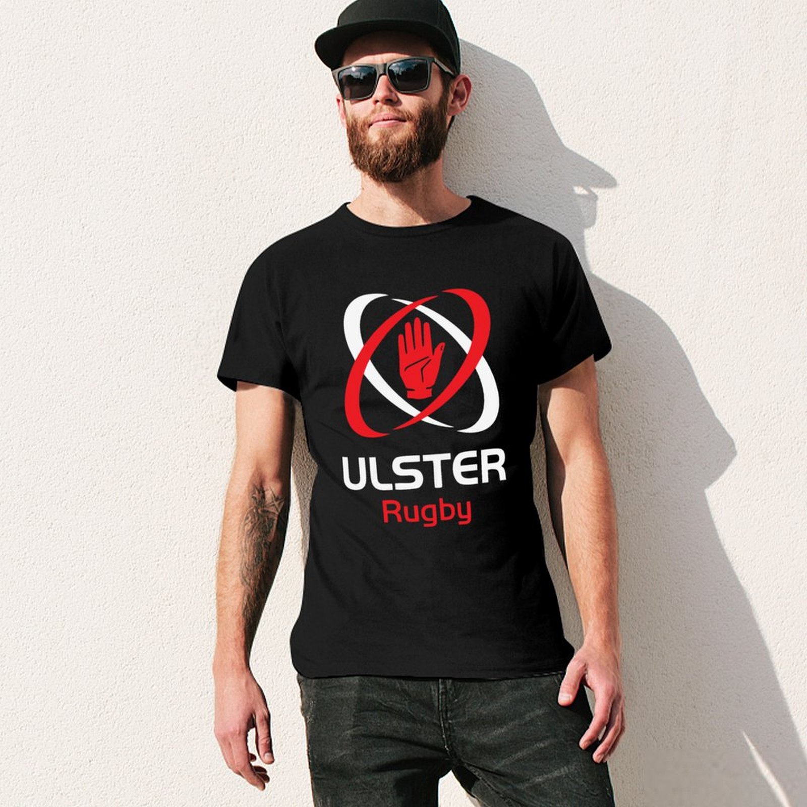 IRFU - 象徴的なアールスターラグビーデザインTシャツフ - Mens Fashion Rugby Shirts のレビューと価格