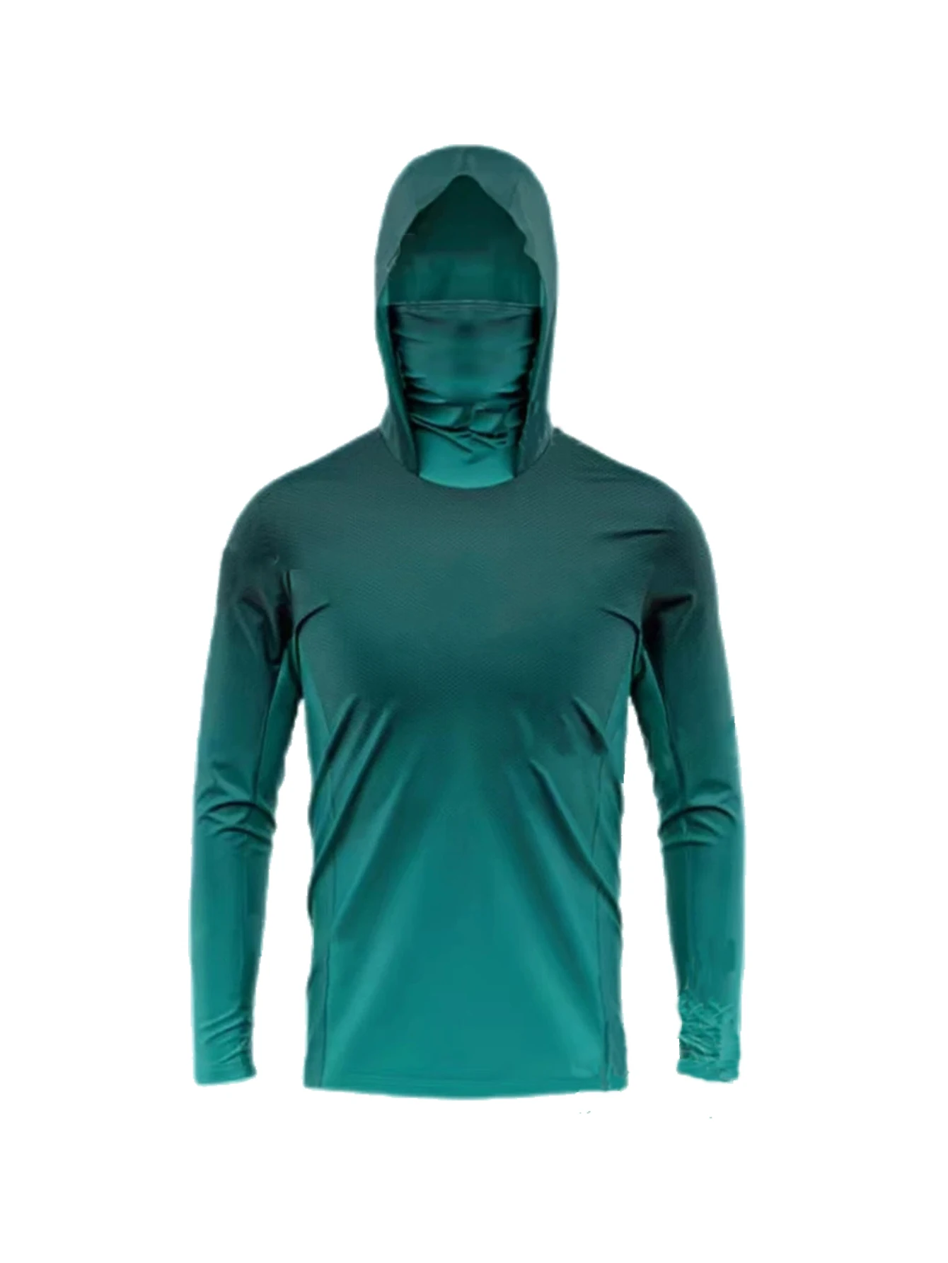 メンズ長袖フィッシングフーディーマスク、UVカット日焼け防止 - Mens Fashion Casual のレビューと価格