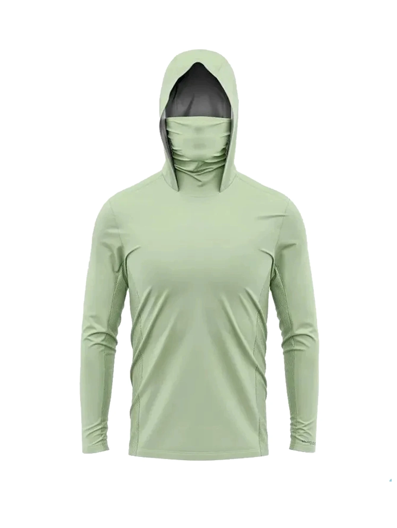 メンズ長袖フィッシングフーディーマスク、UVカット日焼け防止 - Mens Fashion Casual のレビューと価格
