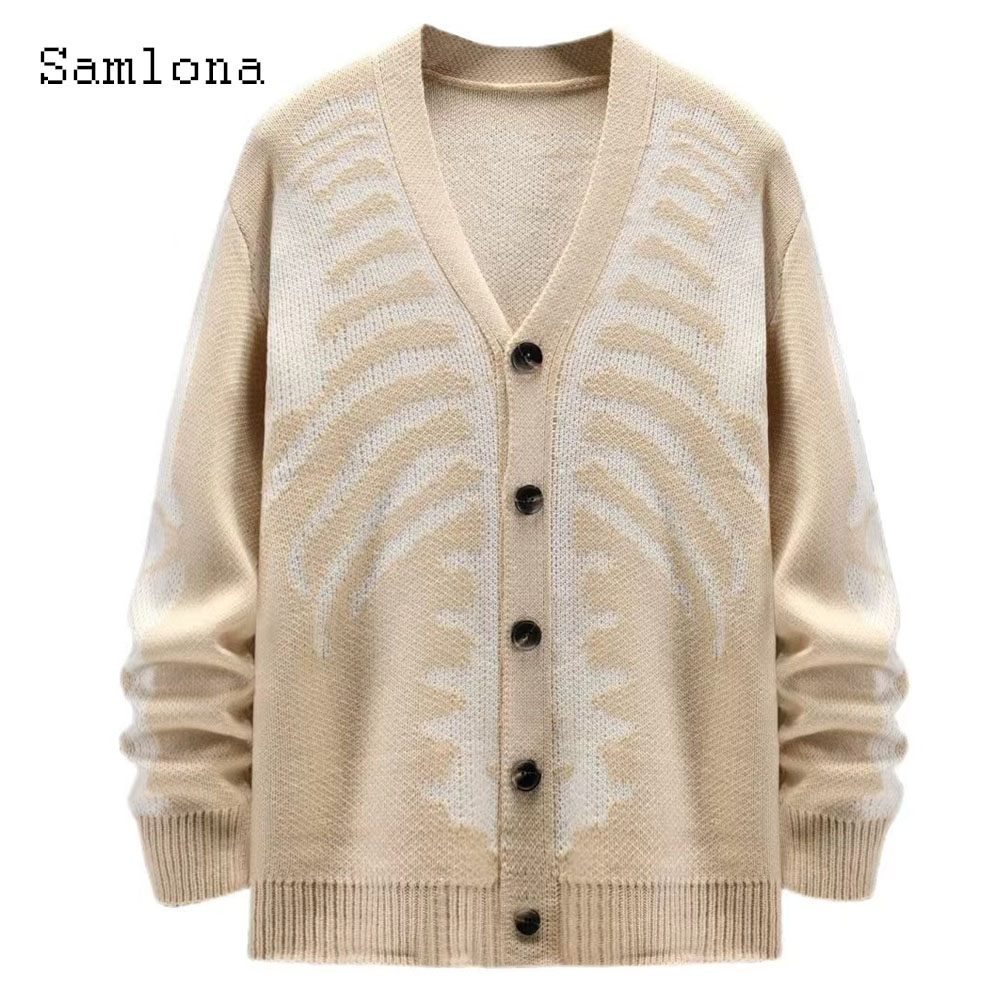プラスサイズメンズカジュアルレトロニットセーター 2025  - Men'S Fashion V Neck Sweater のレビューと価格