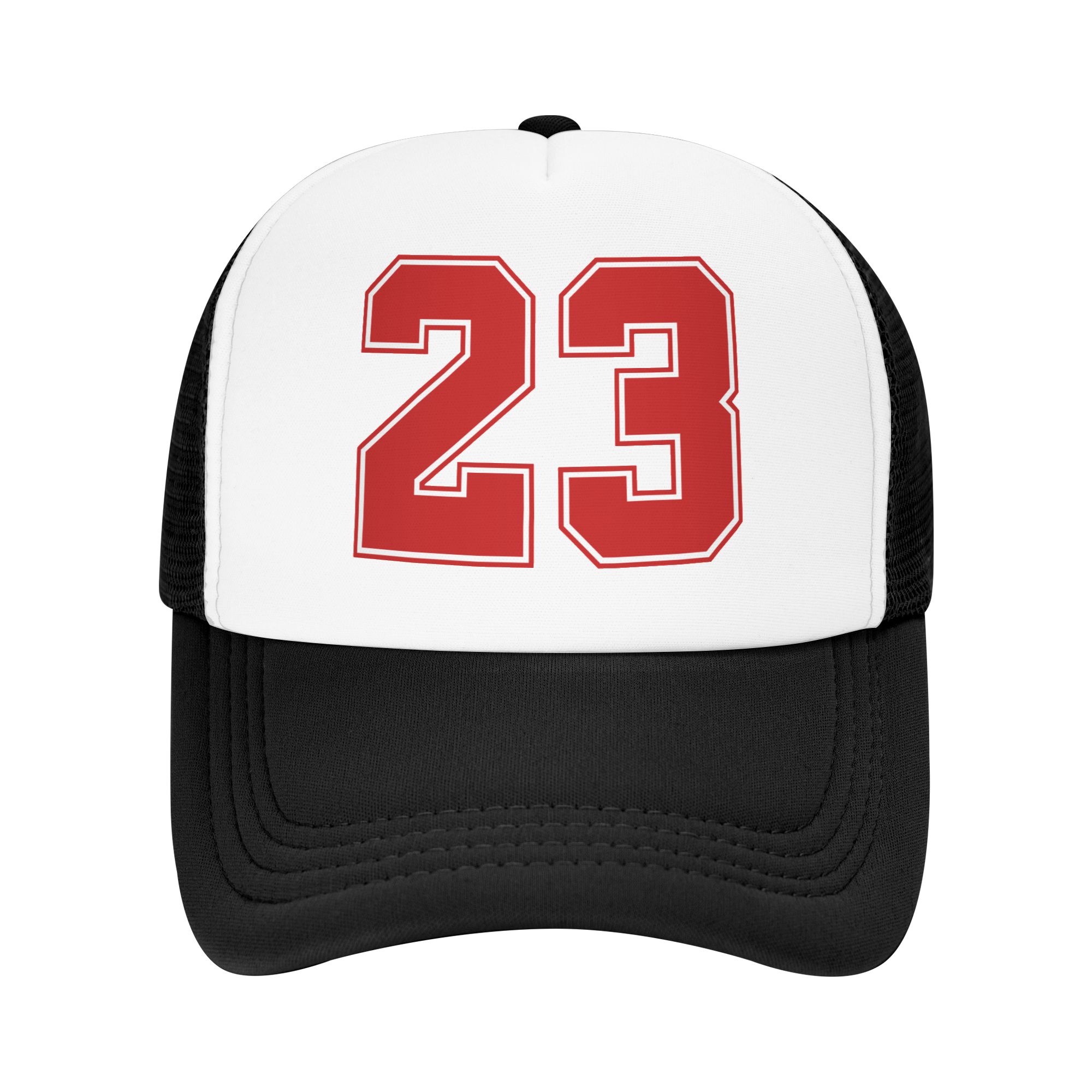 クラシック 23 ナンバー ベースボール キャップ メンズ  - Trucker Hat Cap のレビューと価格