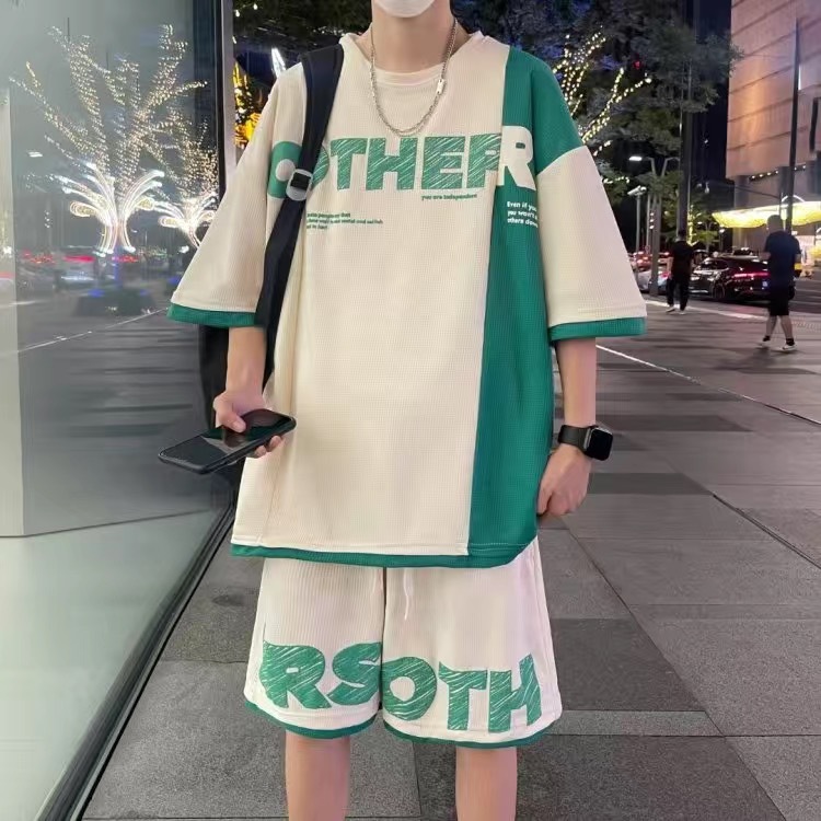 メンズカジュアル 2 ピース スポーツウェア セット ストリ - Mens Fashion Streetwear のレビューと価格