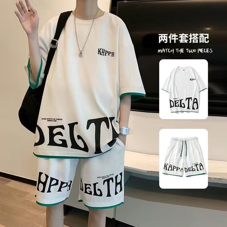 メンズカジュアル 2 ピース スポーツウェア セット ストリ - Mens Fashion Streetwear のレビューと価格