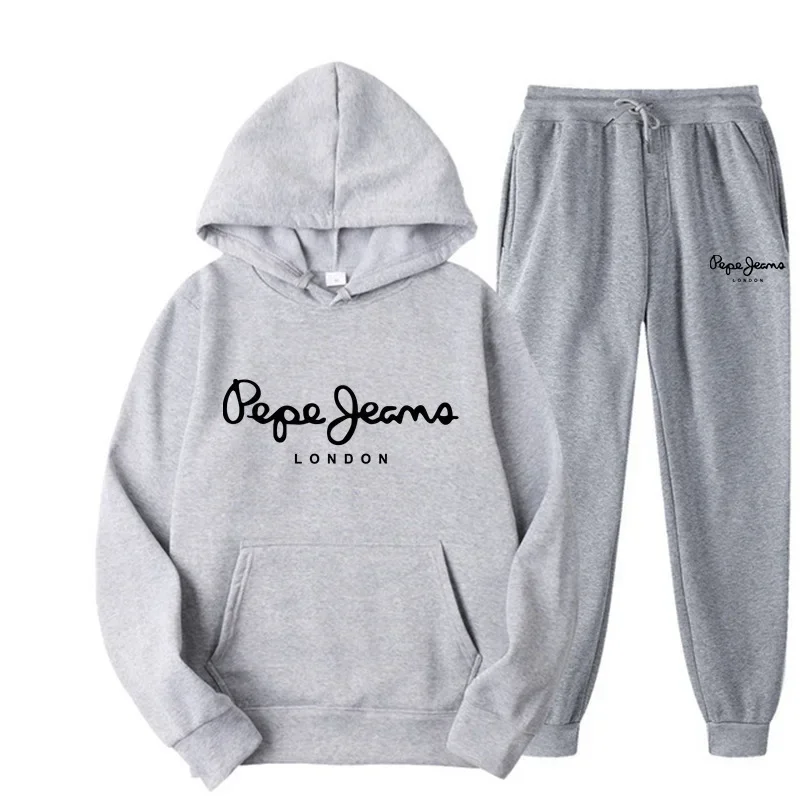 男女兼用プリント入りフーディートラックスーツ上下セット ヒッ - Men'S Fashion Trousers のレビューと価格
