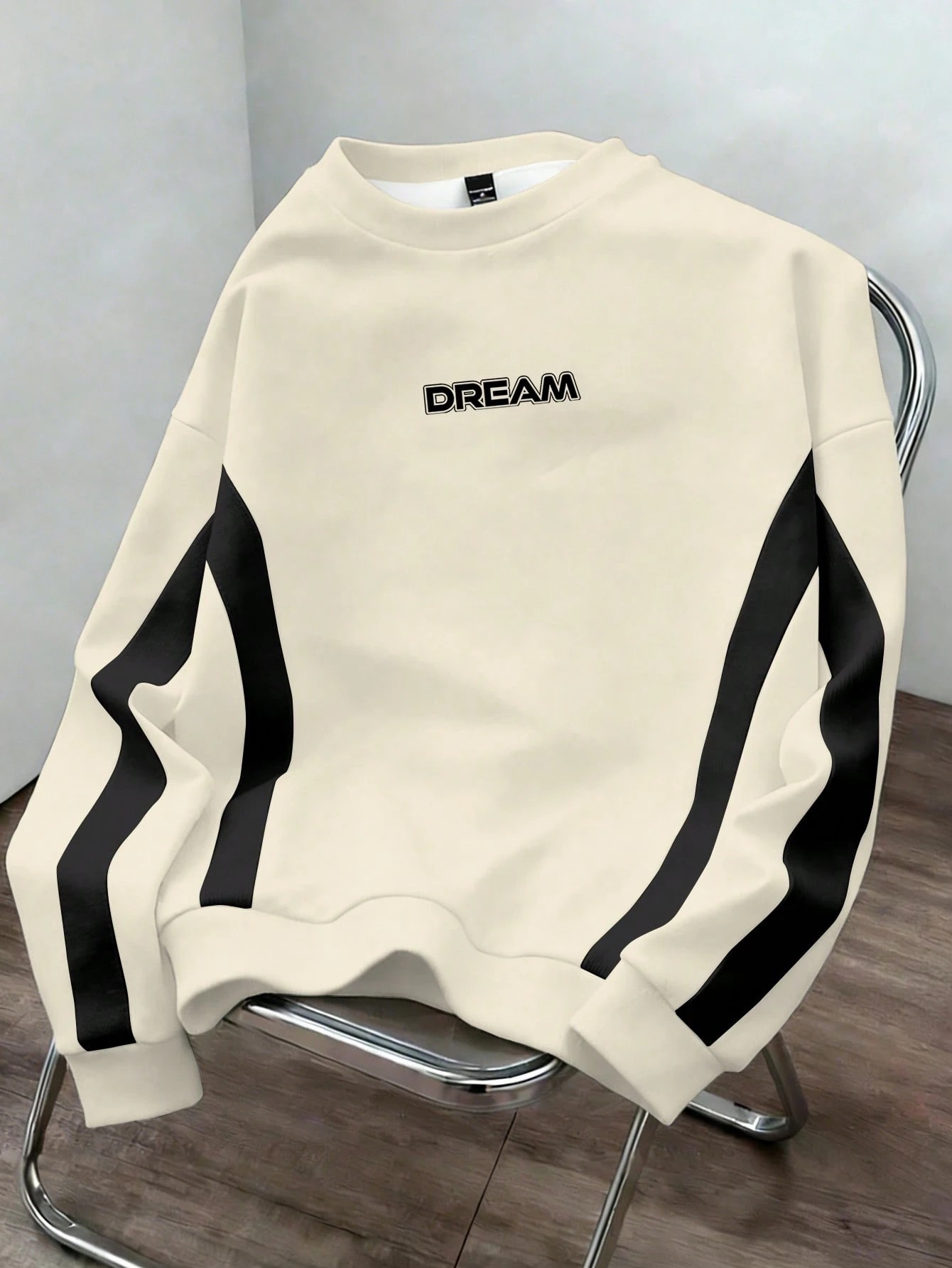秋冬メンズレタープリントラウンドネックスウェットシャツ -  - Mens Fashion Streetwear のレビューと価格