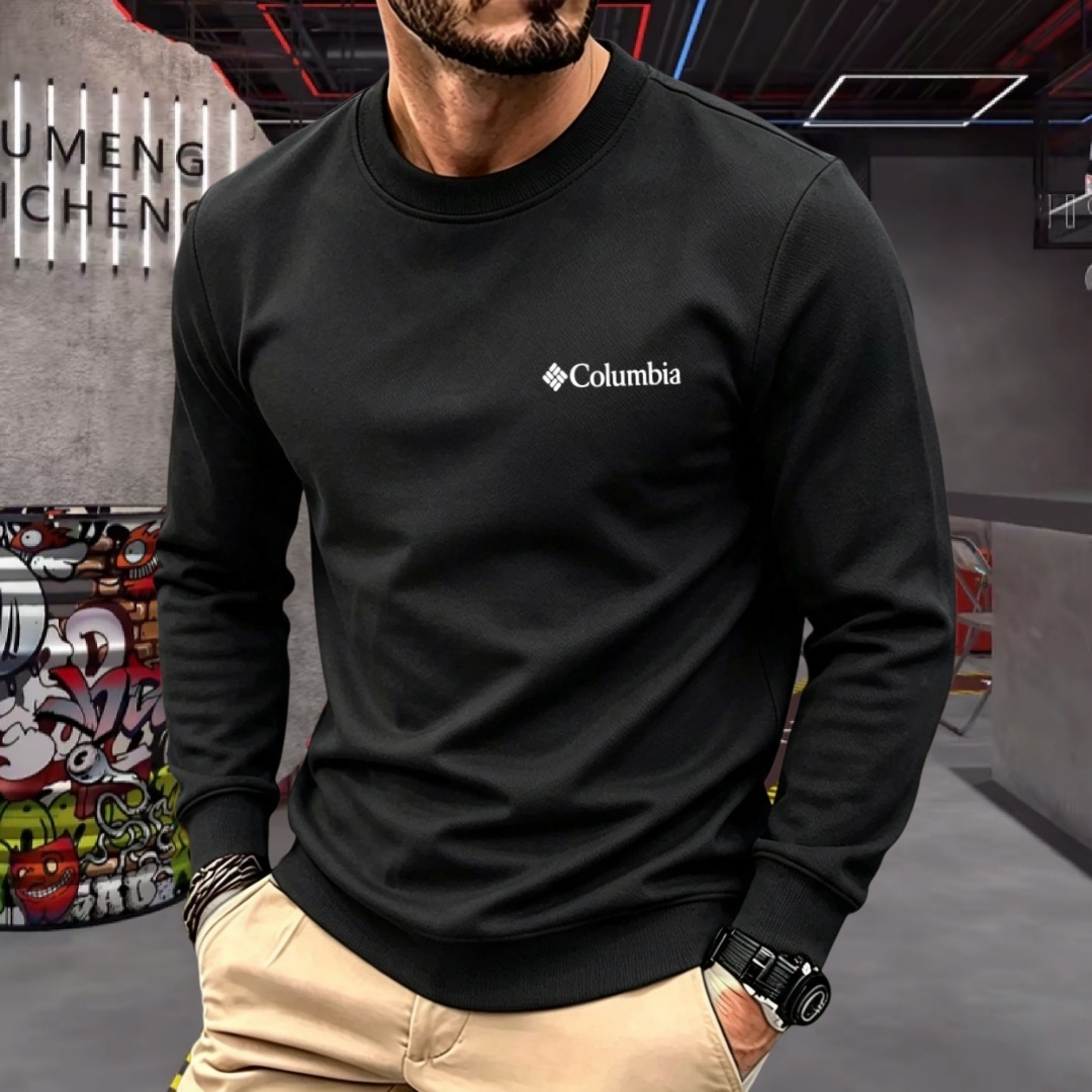 100%純綿製の高級ブランドメンズ長袖ポロシャツ、秋冬向けフ - Mens Fashion Casual のレビューと価格