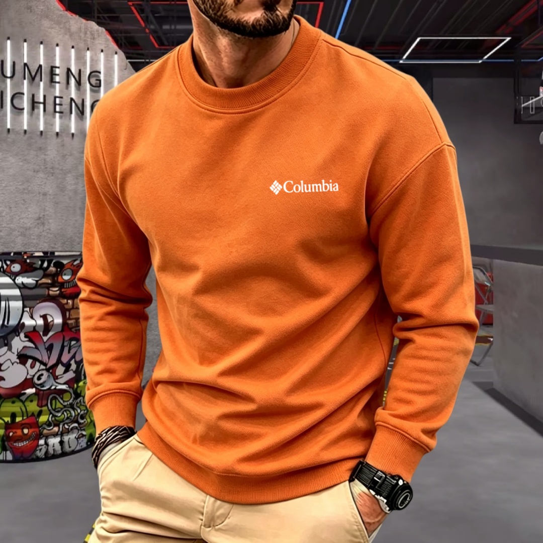 100%純綿製の高級ブランドメンズ長袖ポロシャツ、秋冬向けフ - Mens Fashion Casual のレビューと価格