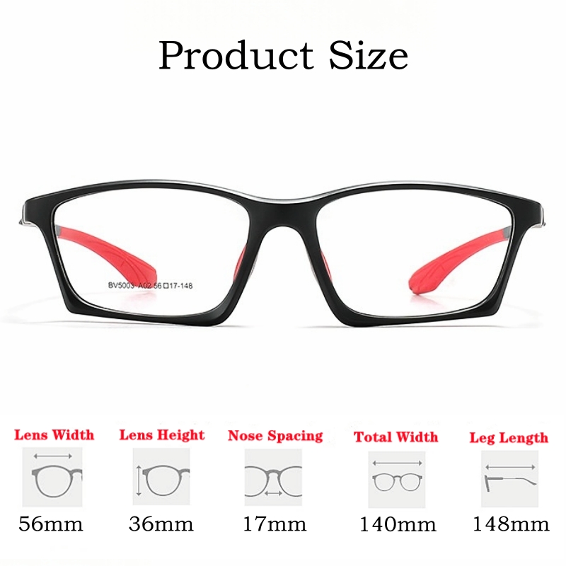 Yimaruili-男性と女性のための超軽量スクエアアイウェ - Men'S Fashion Non Prescription Glasses のレビューと価格
