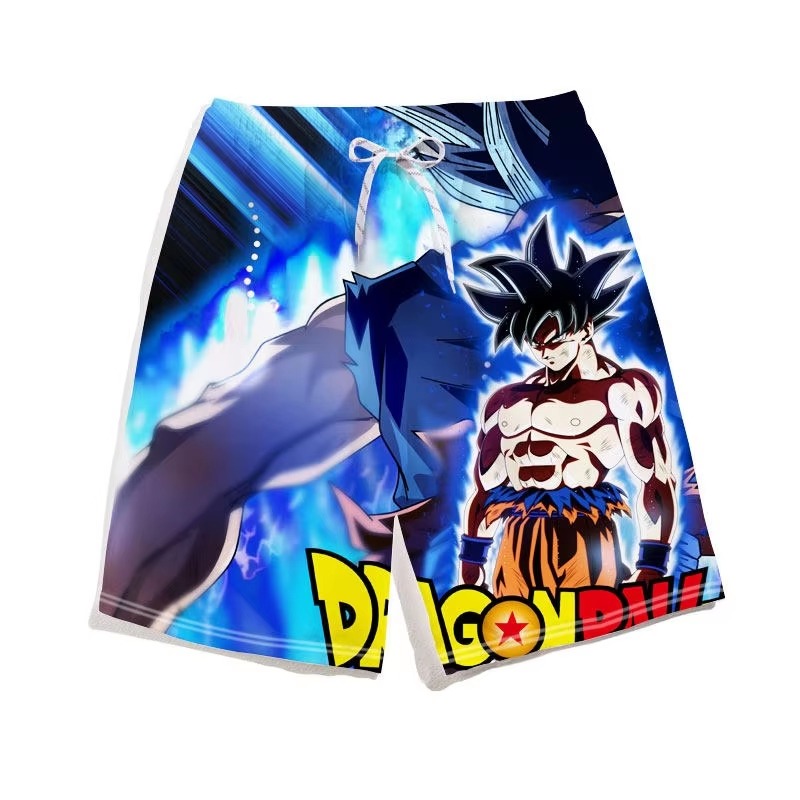 2026年トレンドドラゴンボールプリント子供用ショートパンツ - Swim Trunk Shorts のレビューと価格