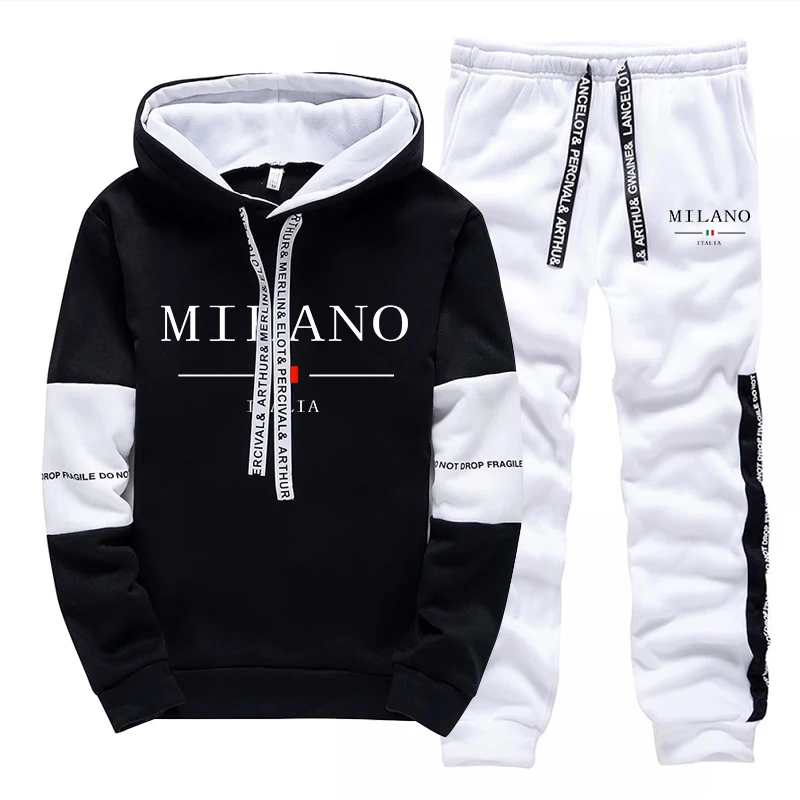 メンズセット/パーカー/パンツ イタリア風トレンドパーカース - Men'S Fashion Trousers のレビューと価格