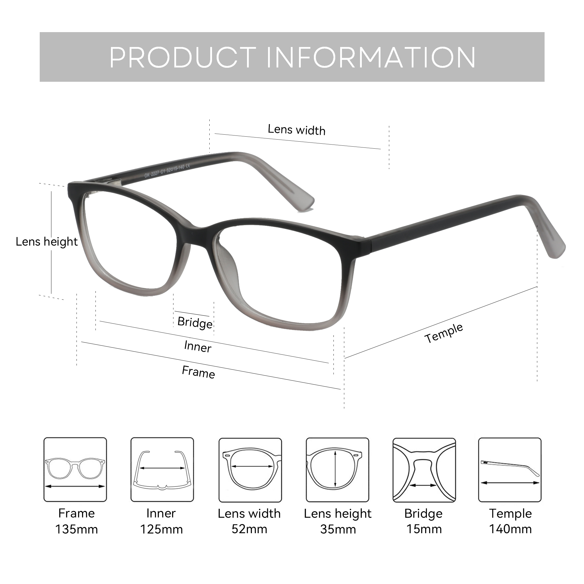 ZENOTTIC ユニセックススクエア光学メガネフレームファ - Men'S Fashion Non Prescription Glasses のレビューと価格