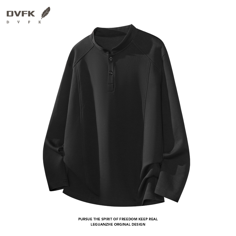 メンズ ラグランスリーブ ヘンリーネック 長袖シャツ ハーフ - Mens Fashion Casual のレビューと価格