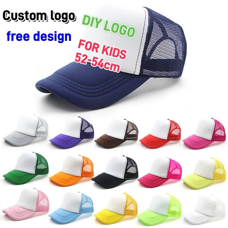 子供用調節可能メッシュトラッカーハット、カスタムロゴ、個性D - Trucker Hat Cap のレビューと価格