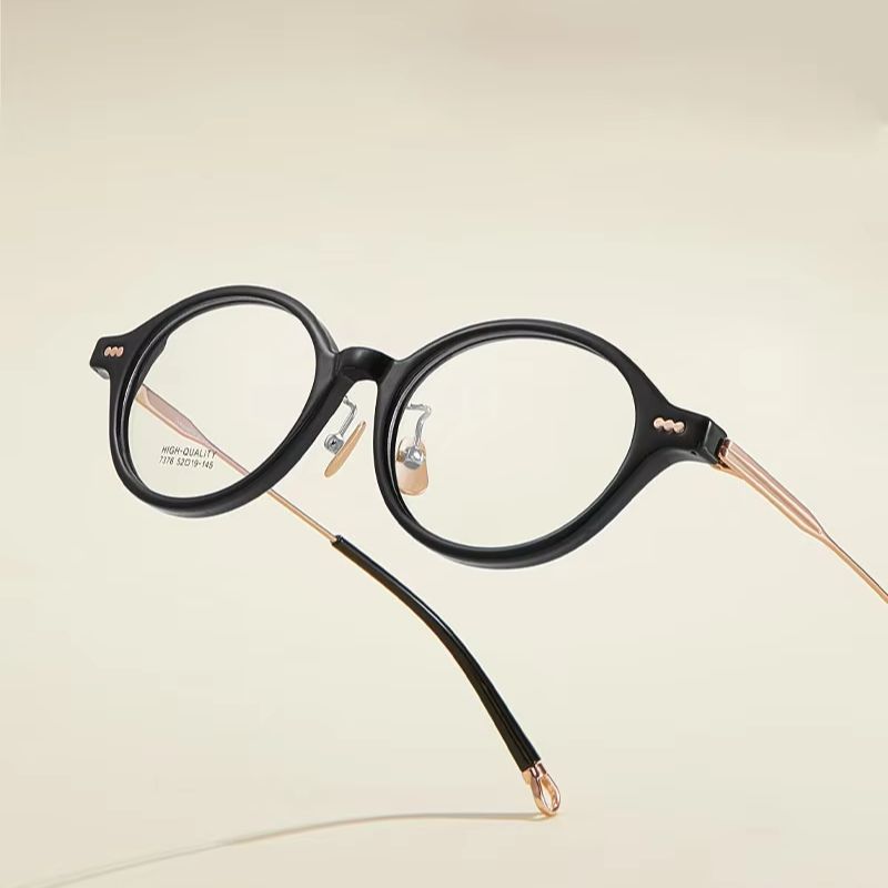 新しいファッション TR90 オーバルメガネフレーム処方箋付 - Men'S Fashion Non Prescription Glasses のレビューと価格