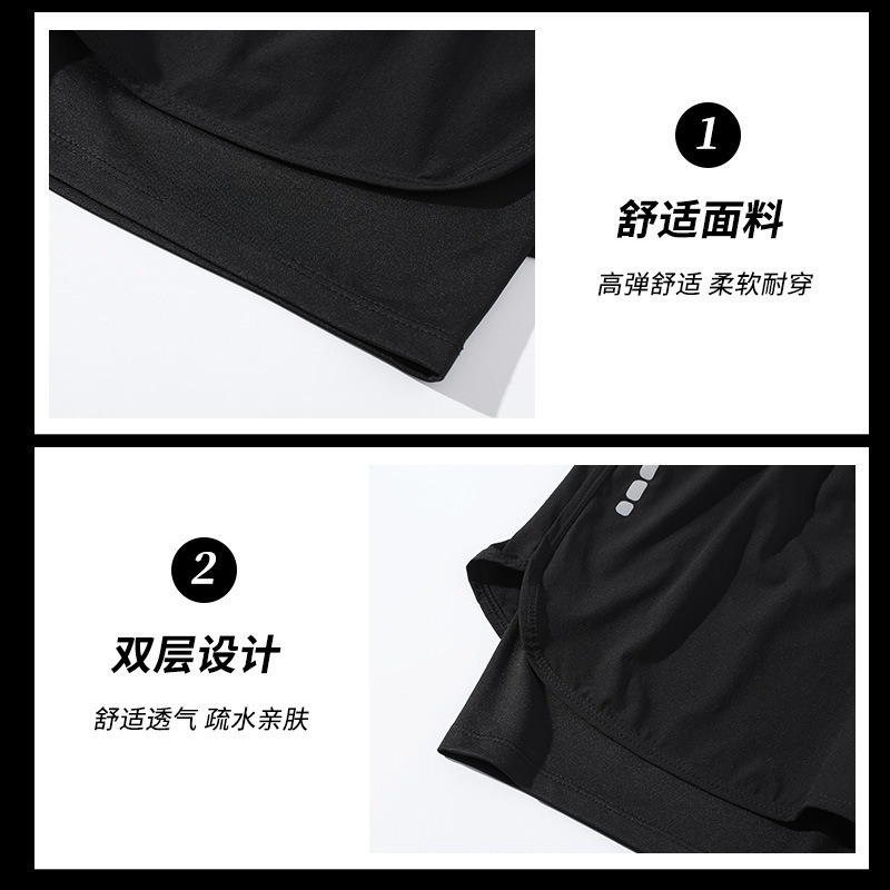 水泳パンツ 二重層 メンズ 恥ずかしくない設計 広角フラット - Swim Trunk Shorts のレビューと価格