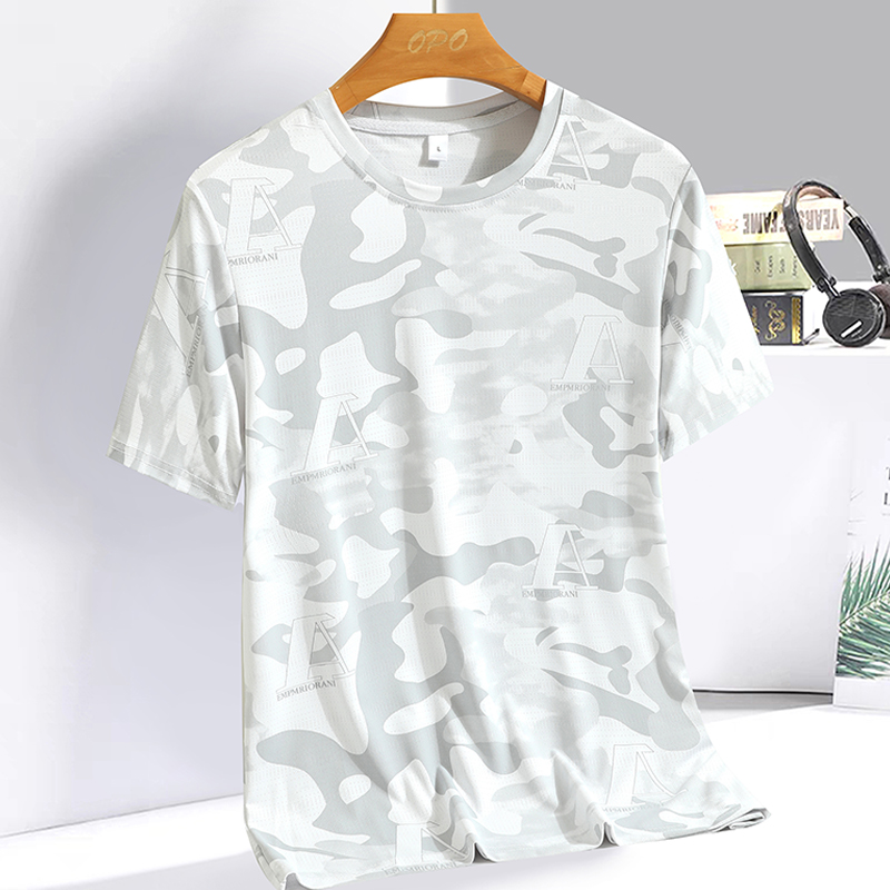 メンズアウトドアラグビースポーツカジュアルアイスシルク半袖T - Mens Fashion Rugby Shirts のレビューと価格
