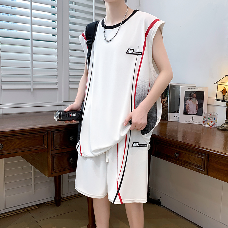 メンズカジュアル2ピーススポーツウェアセットストリートウェア - Mens Fashion Streetwear のレビューと価格