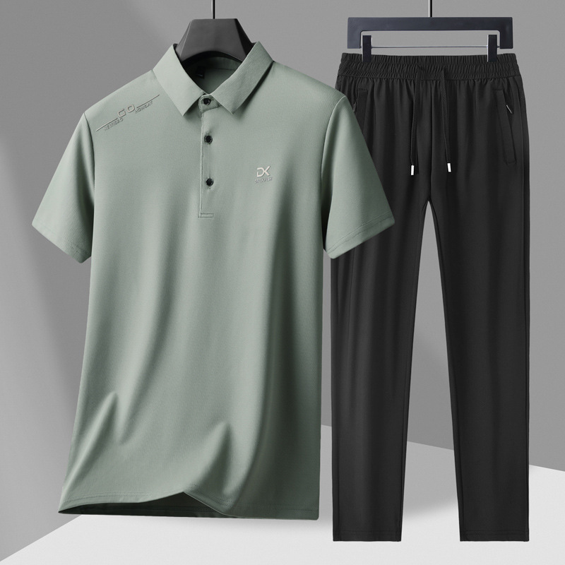 メンズカジュアル 2 ピース スポーツウェア セット ストリ - Men'S Fashion Trousers のレビューと価格