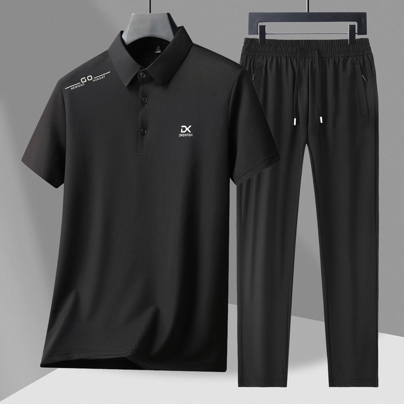 メンズカジュアル 2 ピース スポーツウェア セット ストリ - Men'S Fashion Trousers のレビューと価格