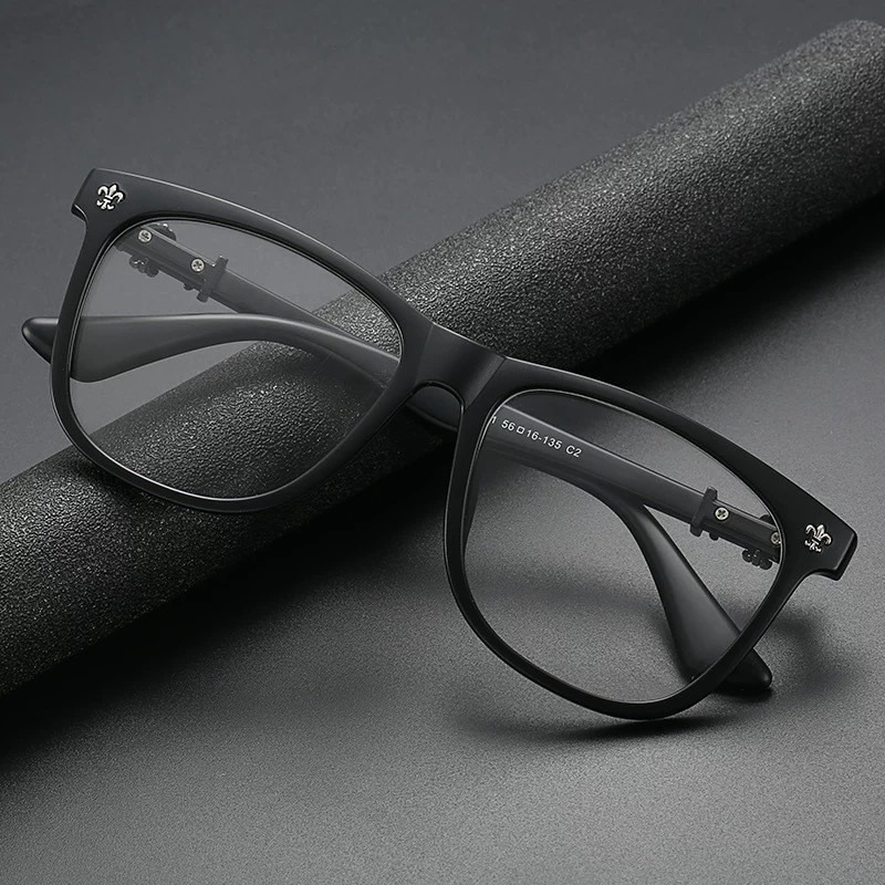1個入り ヴィンテージスクエアフレームメガネ 男女兼用、度な - Men'S Fashion Non Prescription Glasses のレビューと価格